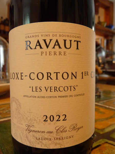 Aloxe-Corton 1er Cru "Les Vercots" 2022